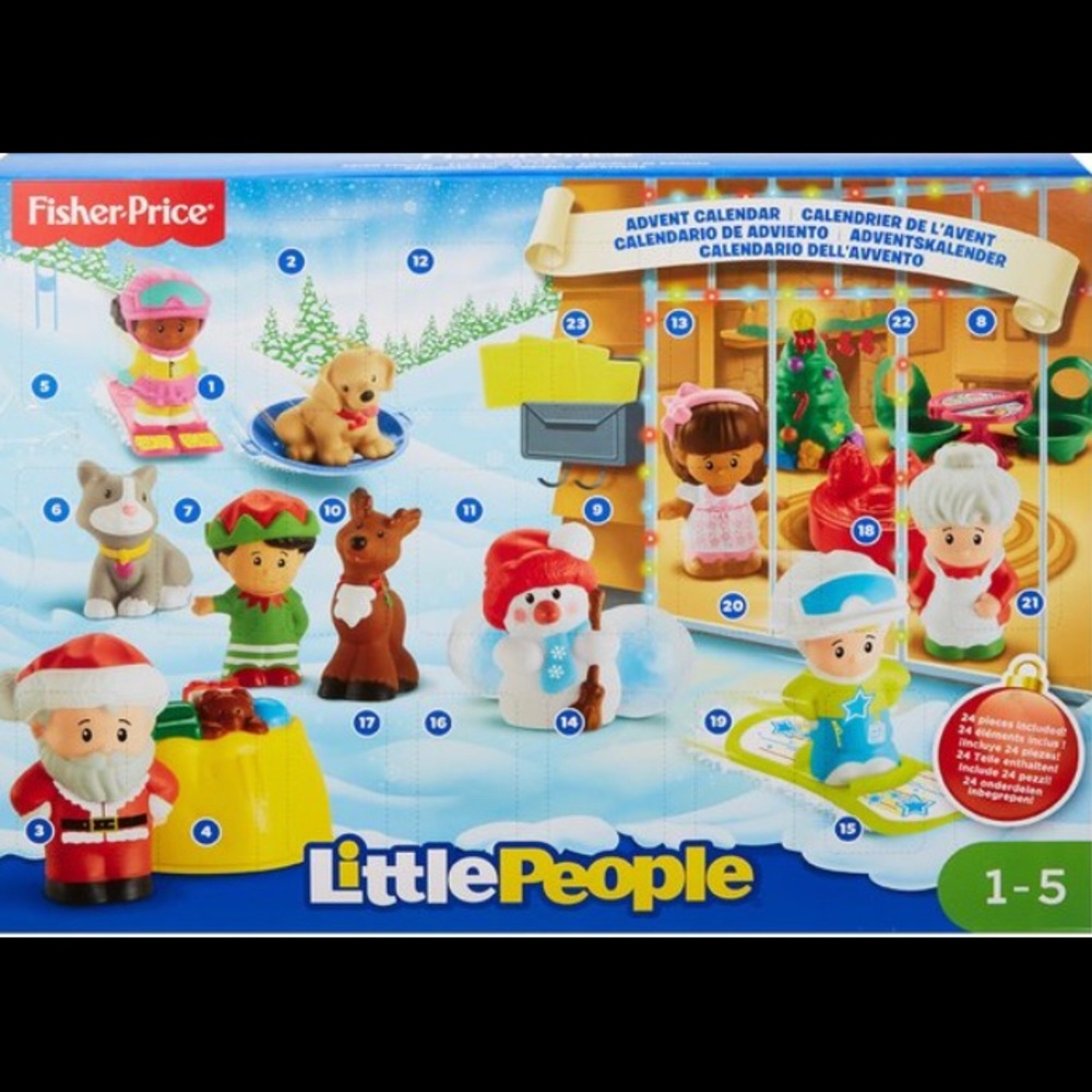 NEW IN BOX!!!!! FISHER PRICE ADVENT CALENDAR!
